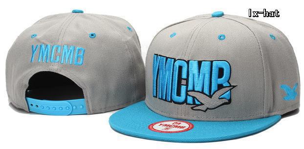 YMCMB Grey Snapback Hat GF